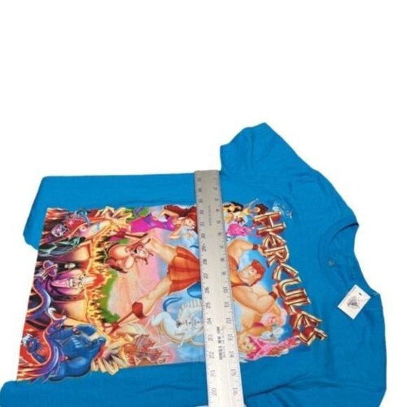 Disney Parks Men S Hercules T-Shirt Hades Zeus Phil Panic Pain Movie Meg Pegasus - Picture 3 of 6